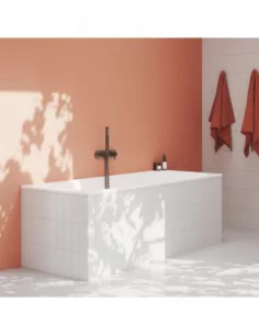 Maišytuvas ESPIRIT, be dušo, Šlifuotas grafito, RAVAK