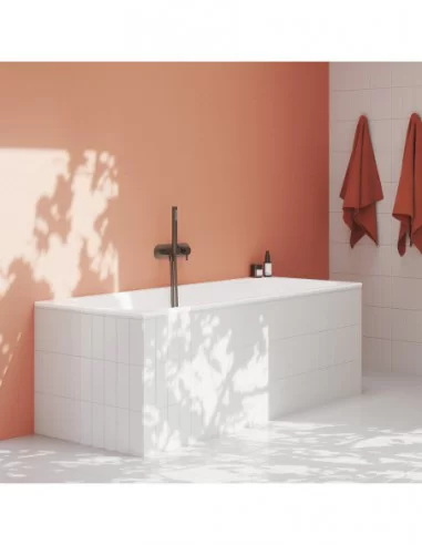 Maišytuvas ESPIRIT, be dušo, Šlifuotas grafito, RAVAK