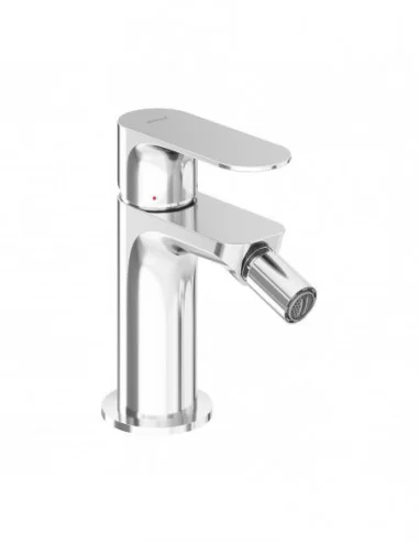 Bidė maišytuvas ELEGANTA 128 mm su dugno vožtuvu, Blizgus chromas, RAVAK