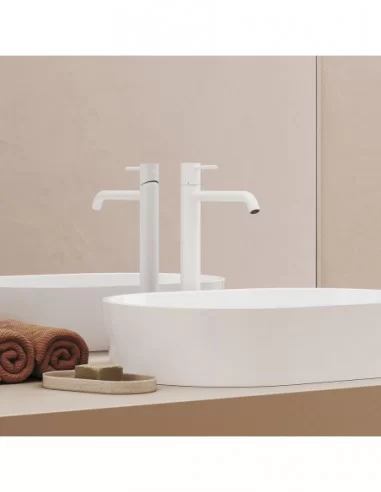 Maišytuvas ESPIRIT 340 mm su BeCool funkcija, Baltas velvetas, RAVAK