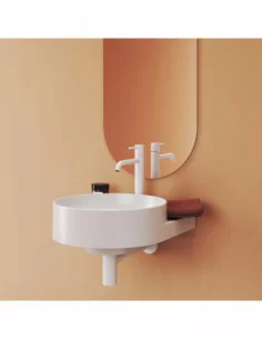 Maišytuvas ESPIRIT 340 mm su BeCool funkcija, Baltas velvetas, RAVAK