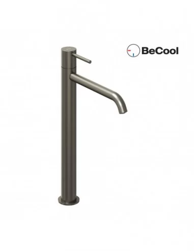 Maišytuvas ESPIRIT 340 mm su BeCool funkcija, Šlifuotas grafito, RAVAK