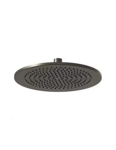 Apvali dušo galvutė Chrome 250 mm, Šlifuotas grafito, RAVAK