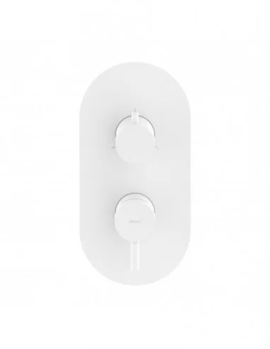 Trijų dalių maišytuvasS ESPIRIT, BE dušo komplekto, Baltas velvetas, RAVAK