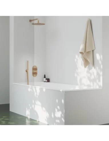 Trijų dalių maišytuvasS ESPIRIT, BE dušo komplekto, Šlifuotas rožinis auksas, RAVAK