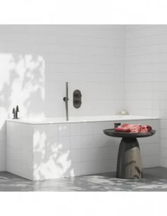 Termostatinis potinkinis vonios/dušo maišytuvas ESPIRIT, Šlifuotas grafito, RAVAK