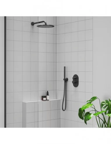 Sieninis maišytuvas, BE dušo komplekto, Juodas matinis, RAVAK