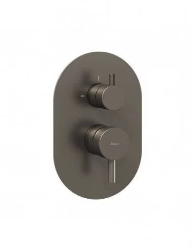 Sieninis maišytuvas, BE dušo komplekto, Šlifuotas grafito, RAVAK