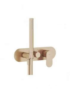 Potinkinis maišytuvas ELEGANTA, Šlifuotas rožinis auksas, RAVAK