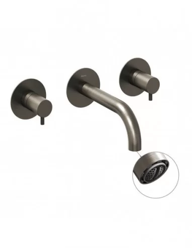 Sieninis maišytuvas Espirit, Šlifuotas grafito, RAVAK