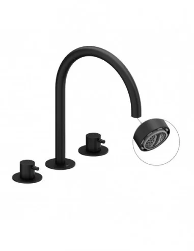 Maišytuvas Espirit 270 mm ES 018.00, Juodas matinis, RAVAK