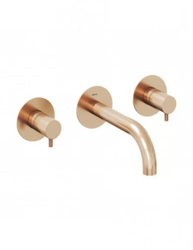 Vonios maišytuvas Espirit ES 021, Šlifuotas rožinis auksas, RAVAK