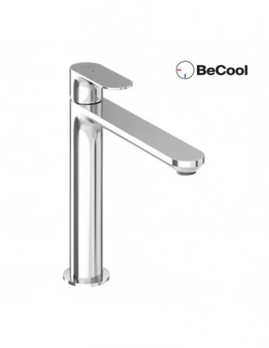 Maišytuvas ELEGANTA 220mm su BeCool funkcija, Blizgus chromas, RAVAK