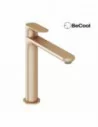 Maišytuvas ELEGANTA 220mm su BeCool funkcija, Šlifuotas rožinis auksas, RAVAK