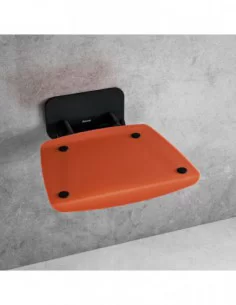 Atlenkiama sėdynė OVO B II, Juoda, RAVAK