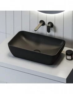 Praustuvas UNI SLIM, juodas, RAVAK