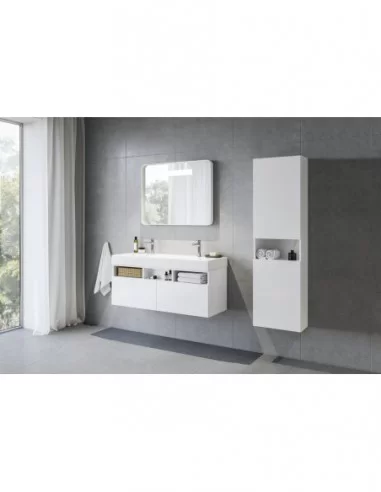Aukšta spintelė SB Natural 45, Balta, RAVAK