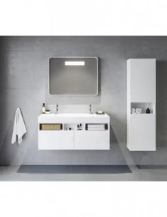 Aukšta spintelė SB Natural 45, Balta, RAVAK