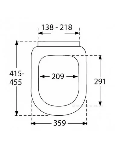Unitazo dangtis Subway Soft Close, Villeroy&Boch