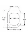 Unitazo dangtis Subway Soft Close, Villeroy&Boch