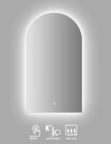 Veidrodis LED Umbria 60x100, Vento