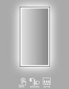 Veidrodis LED Palermo 70x140, Vento