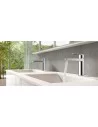 Maišytuvas praustuvo Project-Tres, juodos sp., TRES