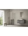 Dušo sienelė Walk-In Air Wall 90-120cm, RAVAK