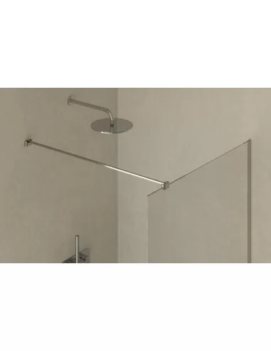 Dušo sienelė Walk-In Air Wall 90-120cm, RAVAK