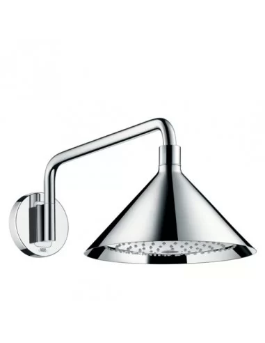 Dušo galva stacionari iš sienos Front, Hansgrohe