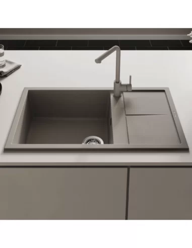 Granito plautuvė UNICO 410 86x50cm, Elleci
