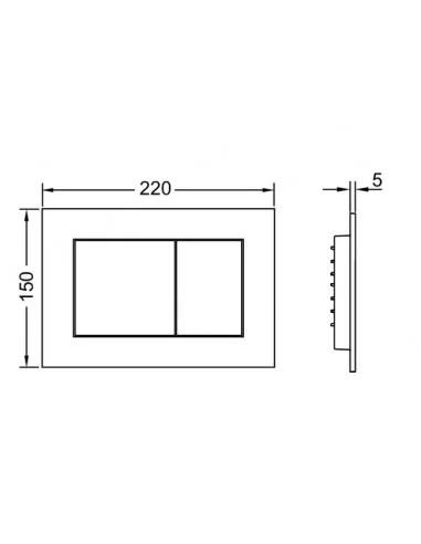 Pakabinamas unitazas SINTO 3.0 su TECE rėmu ir TeceNow nuleidimo plokštele