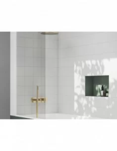 Potinkinis maišytuvas Espirit ES 068.00 su jungikliu, su dušo komplektu, skirta montuoti su R-box ES 068.00, Šlifuoto aukso, RAV