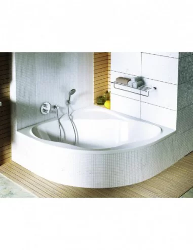 Akrilinė kampinė vonia NewDay, Balta, RAVAK