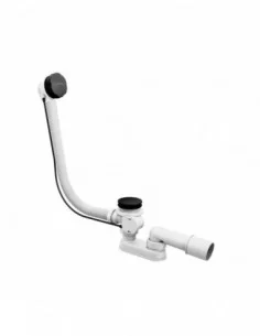 Sifonas voniai 570 C-C K/K juodas, RAVAK