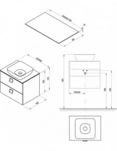 Plokštė Comfort 1200 balta, RAVAK