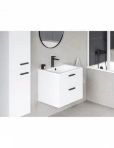 Spintelė SD Chrome II 600, Balta/balta, RAVAK