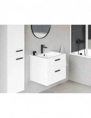 Spintelė SD Chrome II 600, Balta/balta, RAVAK