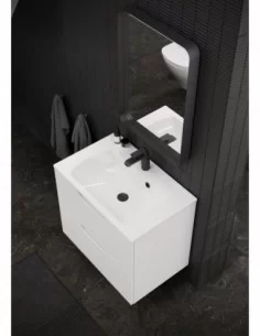 Veidrodis Strip, Juoda, RAVAK