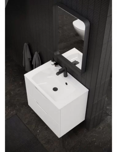 Veidrodis Strip, Juoda, RAVAK