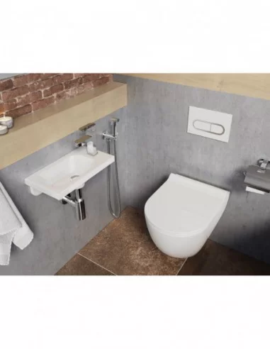 Praustuvas Chrome 400 R be persipylimo, RAVAK