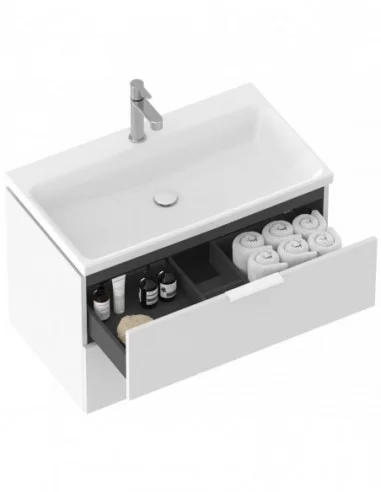 Praustuvas Comfort 600 su persipylimu, RAVAK