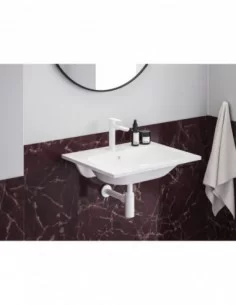 Praustuvas Chrome Slim 600/700/800, Balta, RAVAK