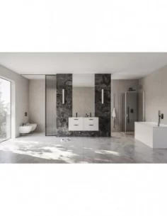 Praustuvas Chrome Slim 600/700/800, Balta, RAVAK