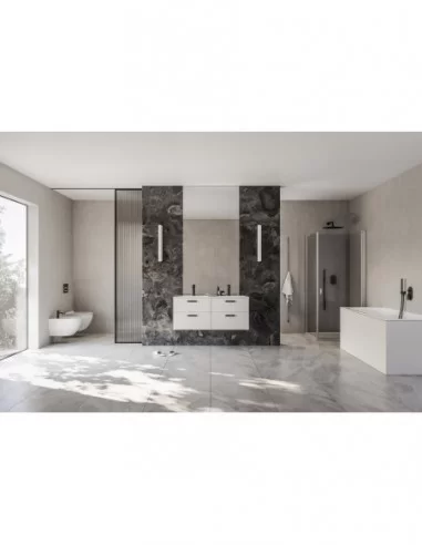 Praustuvas Chrome Slim 600/700/800, Balta, RAVAK