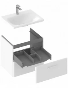 Spintelė po praustuvu SD Balance II 60 / 80, Balta, RAVAK