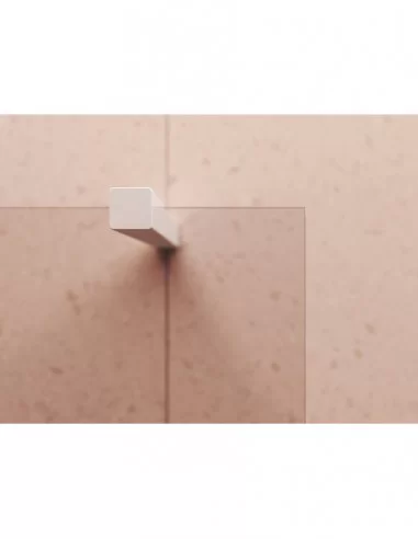 Dušo kabina Walk-In Wall, Balta matinė, RAVAK