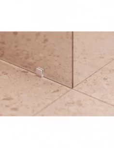 Dušo kabina Walk-In Wall, Balta matinė, RAVAK