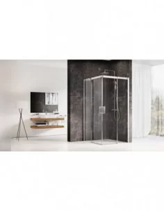 Dušo kabina Matrix MSRV4, Satinas, RAVAK