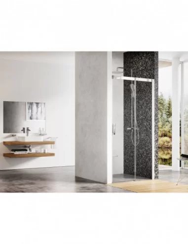 Dušo durys Matrix MSD2, Chromo, RAVAK